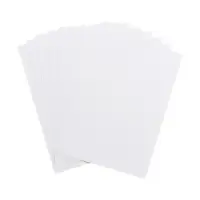 Картон белый А4, 8 листов, Calligrata, немелованный, плотность 220 г/м&sup2;, в плёнке, МИКС