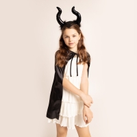 Карнавальный набор «Королева тьмы», плащ и ободок Карнавальный набор «Королева тьмы», плащ и ободок