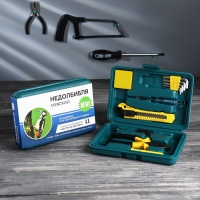 Подарочный набор инструментов в кейсе &laquo;Мастер на все руки&raquo;, 11 предметов