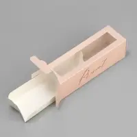 Коробка для макарун, кондитерская упаковка &laquo;Present&raquo;, 18 х 5.5 х 5.5 см