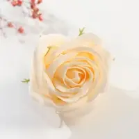 Мыльные лепестки "Бутон королевской розы. Молочный" 7х7х6 см