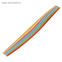 Бумага для квиллинга "Радуга", 10 цветов, (набор 200 шт) 3 мм х 300 мм, 80 г/м2 Бумага для квиллинга "Радуга", 10 цветов, (набор 200 шт) 3 мм х 300 мм, 80 г/м2