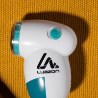 Машинка для удаления катышков Luazon LUK-02, 2хАА (не в комплекте), голубая,
