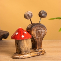 Сувенир &laquo;Улитка&raquo;, 11&times;12&times;6 см, дерево