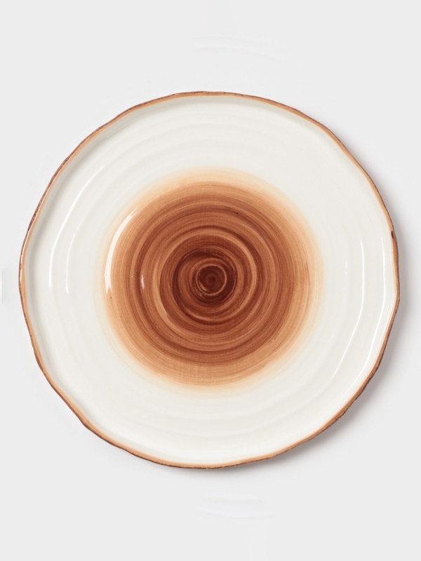 Тарелка плоская Magistro "Wood" 25см 25,3х1,8 см