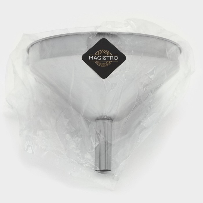 Воронка Magistro Steel, d=12,6 см, 201 сталь Воронка Magistro Steel, d=12,6 см, 201 сталь