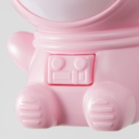 Ночник &laquo;Приветливый космонавт&raquo; 1Вт LED 4000-6000К Розовый 10х9х11,5см