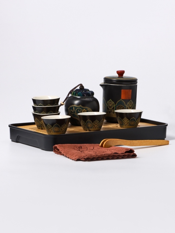 Набор для чайной церемонии 8 предметов, на 6 персон, чашка 50 мл, чайник 285 мл