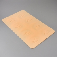 Искусственная кожа для тату и татуажа глаз и бровей, 24,5 &times; 15 см, цвет бежевый