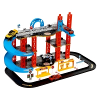 Парковка Racing, с лифтом, 4 машинки, 3 уровня Парковка Racing, с лифтом, 4 машинки, 3 уровня