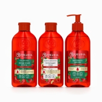 Шампунь для волос, питающий уход, аромат малины, 250 мл, Рябина Шампунь для волос, питающий уход, аромат малины, 250 мл, Рябина