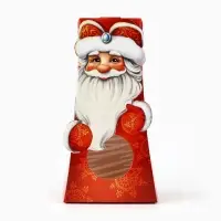 Коробка складная с окном &laquo;Дедушка Мороз&raquo;, 6 х 12 х 3.5 см