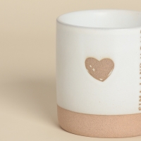 Кружка SL Home "Сердце", 520 мл, 13,5х9,6х9,8 см.
