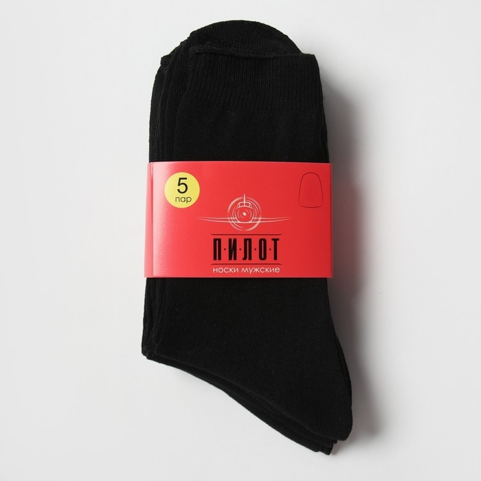 Набор мужских носков (5 пар), размер 25 Набор мужских носков (5 пар), размер 25