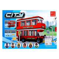 Конструктор &laquo;Двухэтажный автобус&raquo;, 282 детали