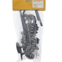 Крючок для штор CAPPIO KS042, цвет черный с золотом, набор 2 шт