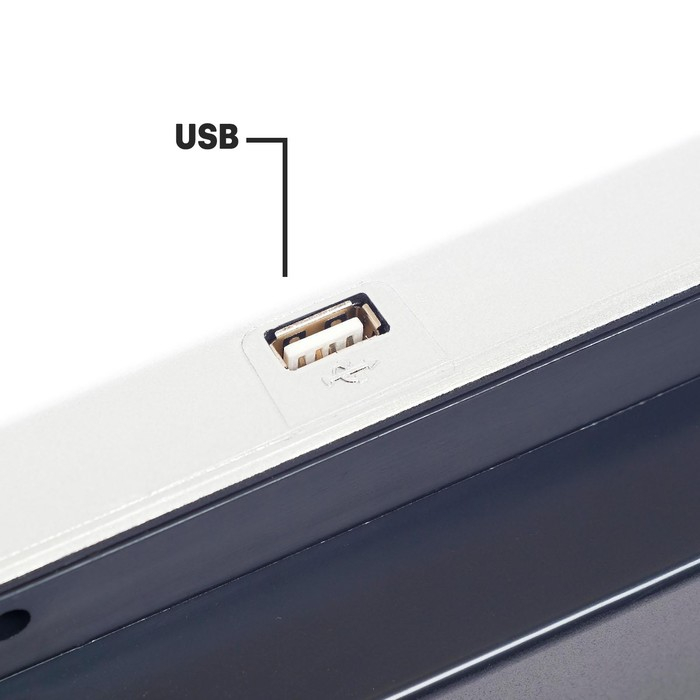 Синтезатор &laquo;Музыкальный взрыв&raquo; c радио и USB, 49 клавиш, работает от сети и от батареек, блок питания