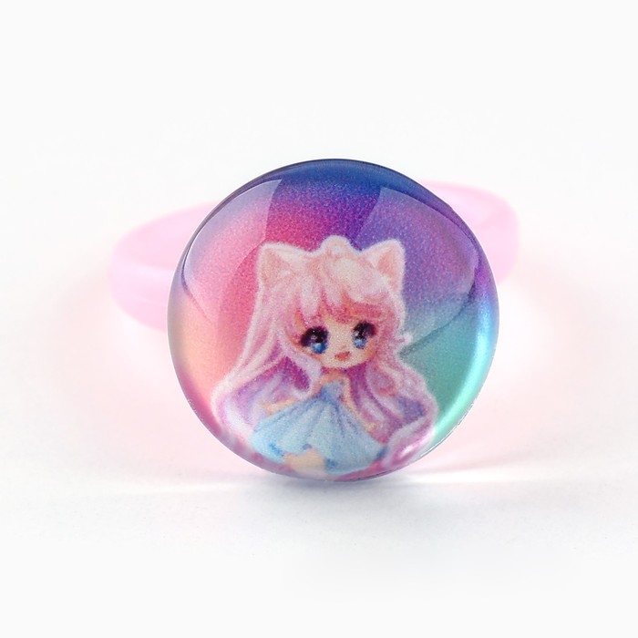 Кольцо детское , набор «Милой принцессе», 1.6 х 2.5 х 1.4 см, 4 шт Кольцо детское , набор «Милой принцессе», 1.6 х 2.5 х 1.4 см, 4 шт