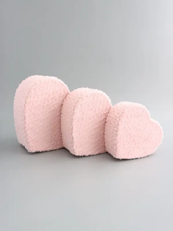 Набор коробок 3 в 1 сердца L：30x27,5x12 см M：25,5x23,5x10 см S:20,7x19,5x8 см