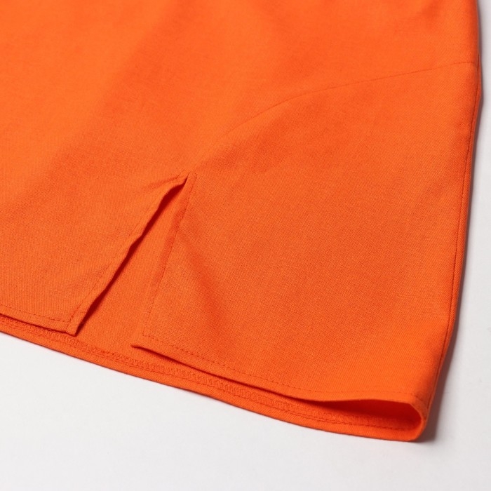 Платье женское MIST Summer time, оранжевый, р. 48 Платье женское MIST Summer time, оранжевый, р. 48