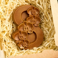 Бельгийский шоколад &laquo;8 марта. Орхидеи&raquo;, 80 г