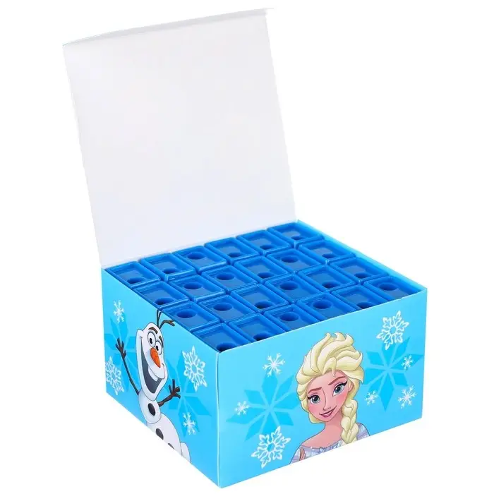 Точилка пластиковая прямоугольная, &laquo;Холодное сердце&raquo;