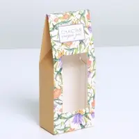 Коробка складная &laquo;Счастья&raquo;, 5.7 х 14.5 х 3.5 см