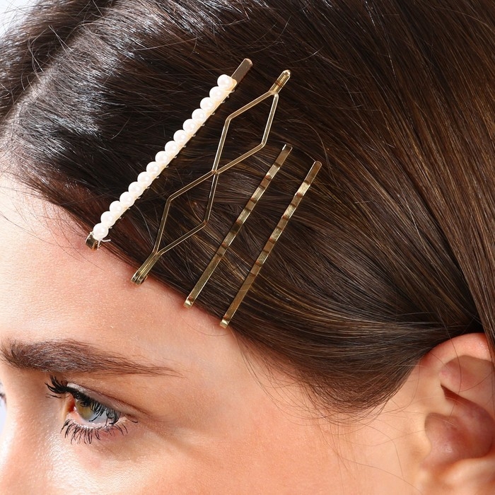 Заколки для волос &laquo;Украшай мир собой&raquo;, 8 х 10,6 см