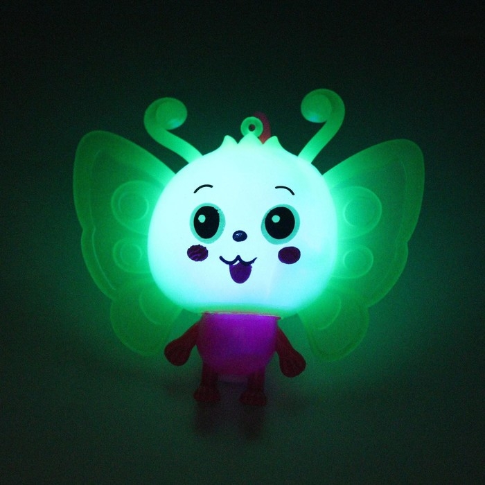 Ёжка &laquo;Бабочка&raquo;, световой, цвета МИКС