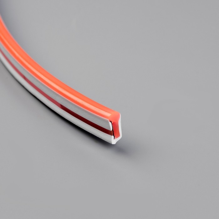 Гибкий неон Luazon Lighting 6 &times; 12 мм, IP65, 50 м, SMD2835, 120 LED/м, 12 В, свечение розовое