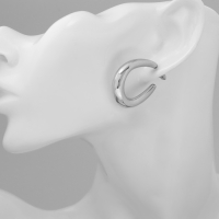 Серьги набор 3 пары &laquo;Нежность&raquo;, цвет белый в серебре