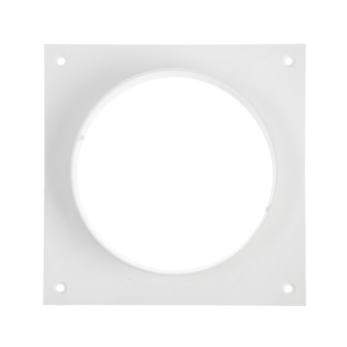 Площадка торцевая ZEIN, 150х150 мм, d=120 мм, с фланцем Площадка торцевая ZEIN, 150х150 мм, d=120 мм, с фланцем