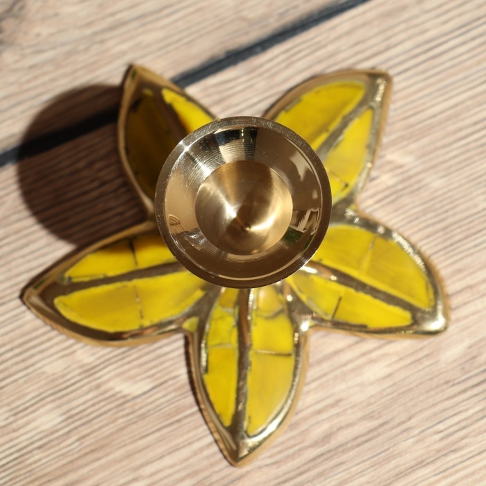 Подсвечник Подсвечник "Йелоу" 6 см, латунь