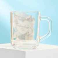 Кружка стеклянная &laquo;Новосибирск&raquo;, 200 мл