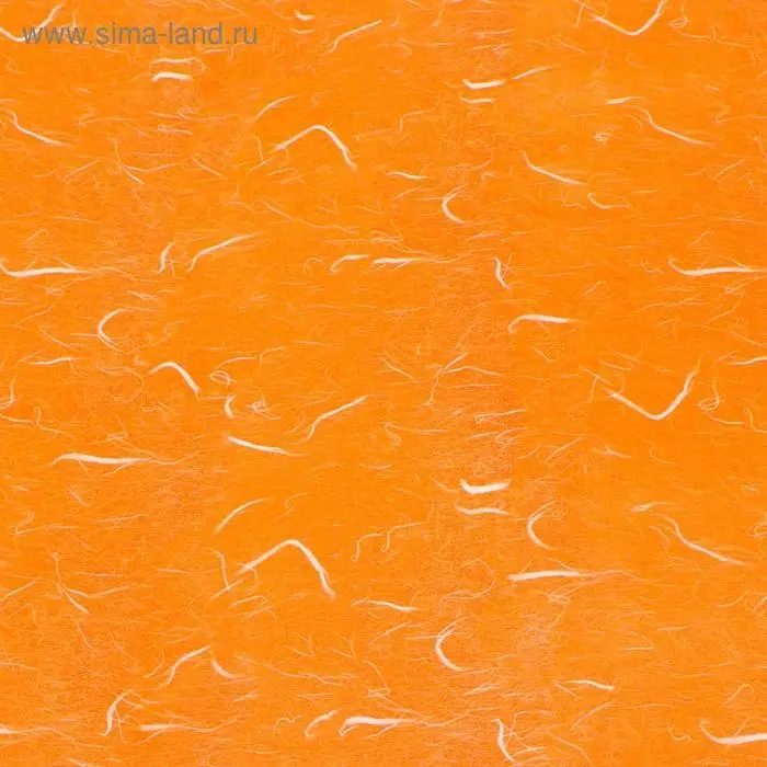 Плёнка матовая "Звёздная ночь" Оранжевый, 0,58 х 0,58 м