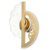 Бра "Селдо 1" LED 20Вт 4000К золото 25х20х3,5 см