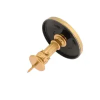 Крючок для штор CAPPIO KS033, d=98 мм, цвет золото с серебром, 2 шт