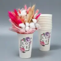 Стакан для цветов &laquo;Рамка&raquo;, 350 мл