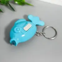 Фонарик свет на кольце "Рыбка"светит  МИКС 5х1,7х3 см