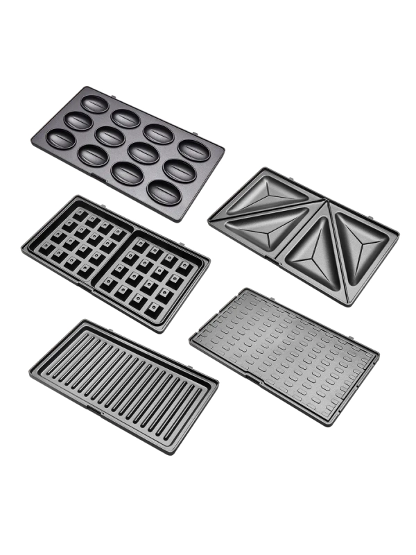 Мультипекарь 5в1 PST 0105 вафельница, орешница, гриль