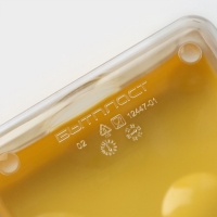 Контейнер для сыра RICCO, 16&times;11&times;7см, цвет жёлтый