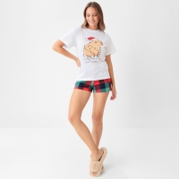 Пижама женская (футболка и шорты) KAFTAN Cappy размер 52-54