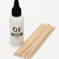 Набор для удаления кутикулы, ремувер, апельсиновые палочки