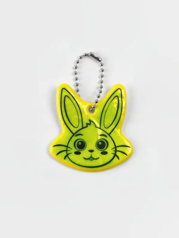 Светоотражающий элемент &laquo;Заяц&raquo;, 5.3&times;5.6 см, МИКС