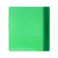 Папка-скоросшиватель Calligrata, А5, 180 мкм, зелёная, прозрачный верх