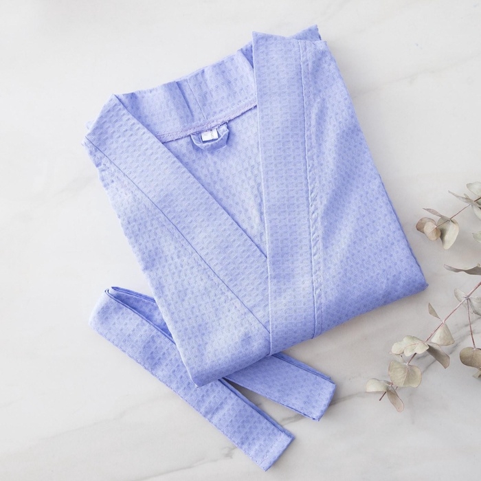 Халат вафельный женский удлинённый &laquo;Экономь и Я&raquo; размер 42-44