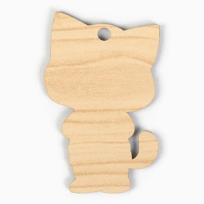 Ёлочная игрушка новогодняя &laquo;Котик&raquo;, на Новый год, 4,5 х 7,3 см