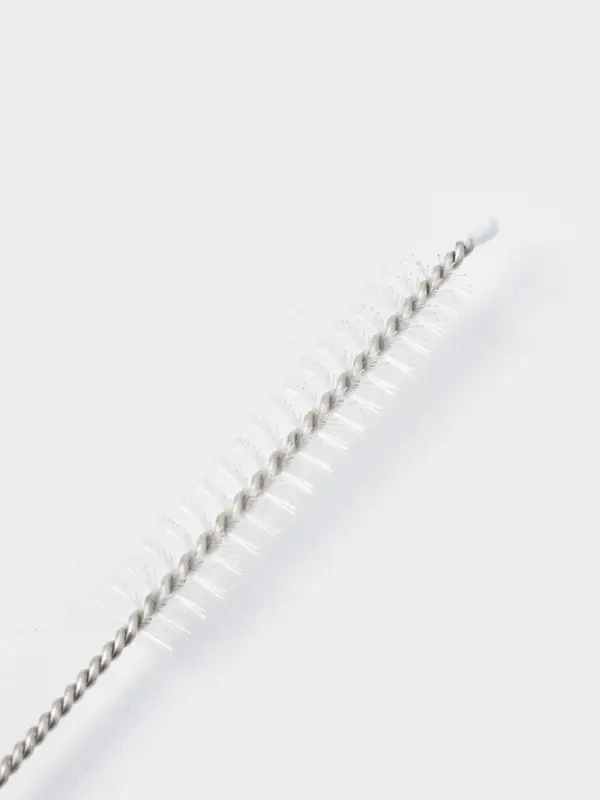 Набор трубочек из боросиликатного стекла с ершиком "Симпл", 4 трубочки, 1 ершик