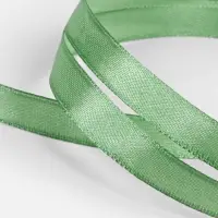 Лента атласная, 10 мм, 23&plusmn;1 м, фисташковая №65