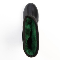 Сапоги утеплённые, размер 33, черный, ПВХ